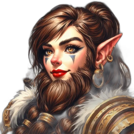 face, staff, fantasy art, concept art transparent PNG cut-out