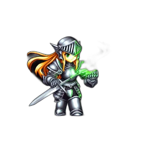 sword, staff, weapon, robot transparent PNG cut-out