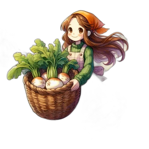 food, flower, crown, creature transparent PNG cut-out