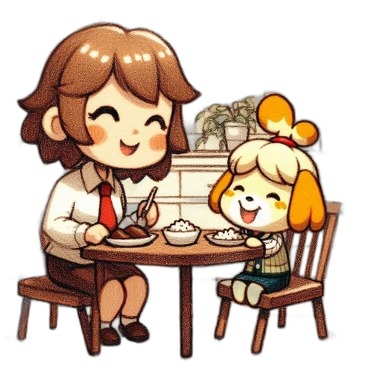 food, furniture, pixel art, concept art transparent PNG cut-out