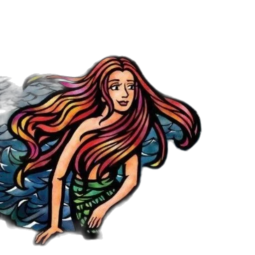 hair, comic book art, cartoon, fantasy art transparent PNG cut-out