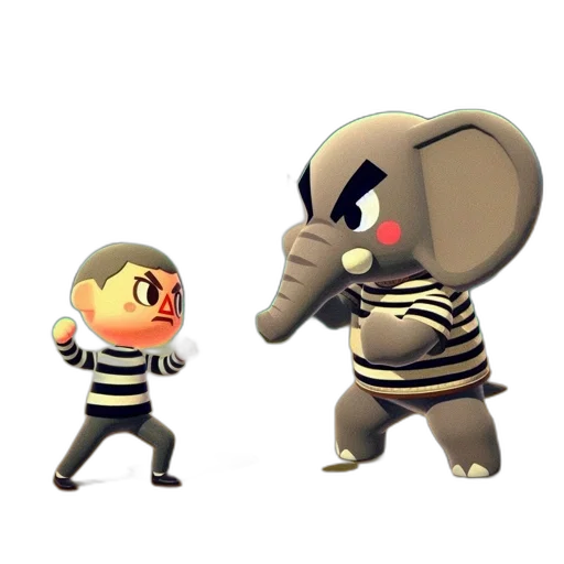 animal, concept art, 3d render, cartoon transparent PNG cut-out