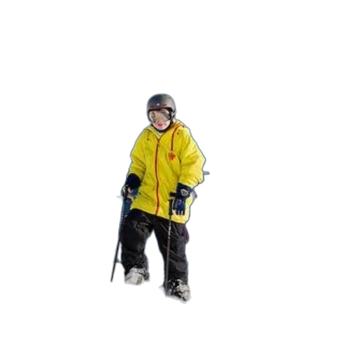staff, jacket, photorealistic, snow transparent PNG cut-out