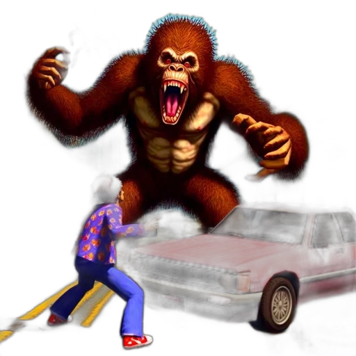 car, animal, creature, concept art transparent PNG cut-out