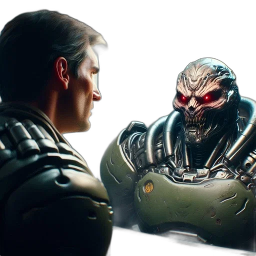 mask, concept art, comic book art, 3d render transparent PNG cut-out