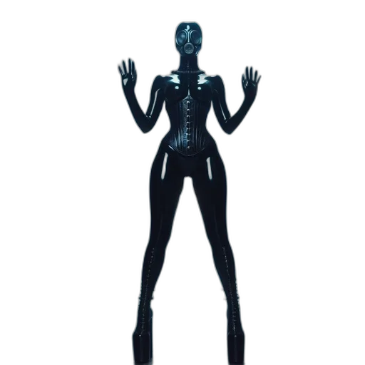 robot, creature, dress, jewelry transparent PNG cut-out