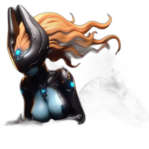 robot, staff, mask, concept art transparent PNG cut-out