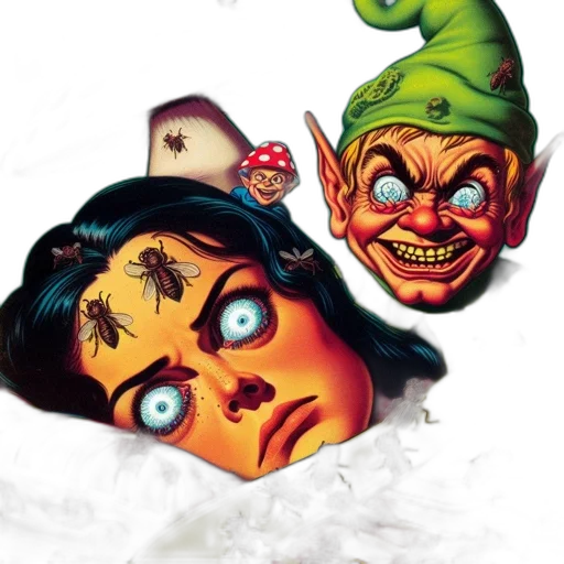 mask, crown, comic book art, concept art transparent PNG cut-out