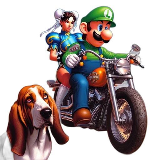 animal, pixel art, concept art, photorealistic transparent PNG cut-out