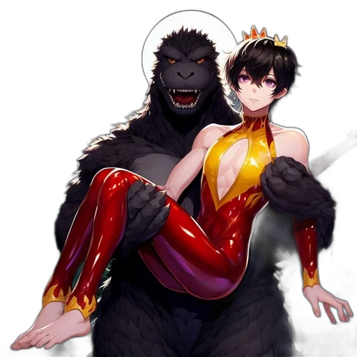 crown, animal, creature, concept art transparent PNG cut-out