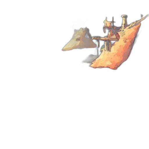 weapon, dragon, sword, staff transparent PNG cut-out