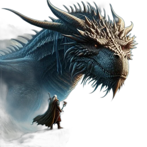 dragon, creature, concept art, fantasy art transparent PNG cut-out
