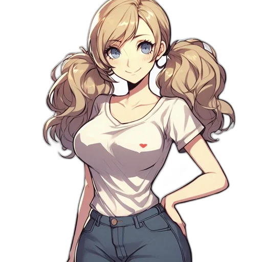 staff, dress, flower, anime transparent PNG cut-out