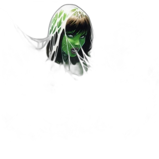 mask, creature, face, hair transparent PNG cut-out