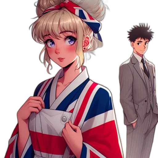 dress, anime, cartoon, concept art transparent PNG cut-out