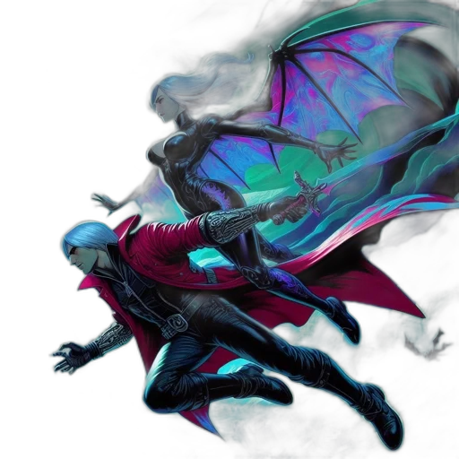 dragon, creature, sword, concept art transparent PNG cut-out