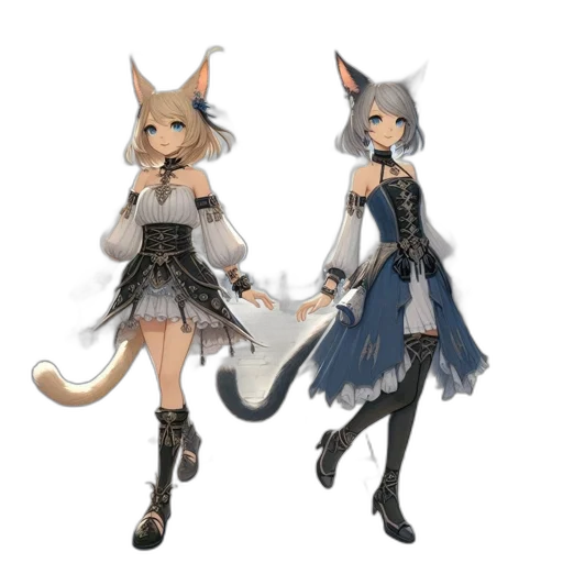concept art, 3d render, fantasy art, anime transparent PNG cut-out