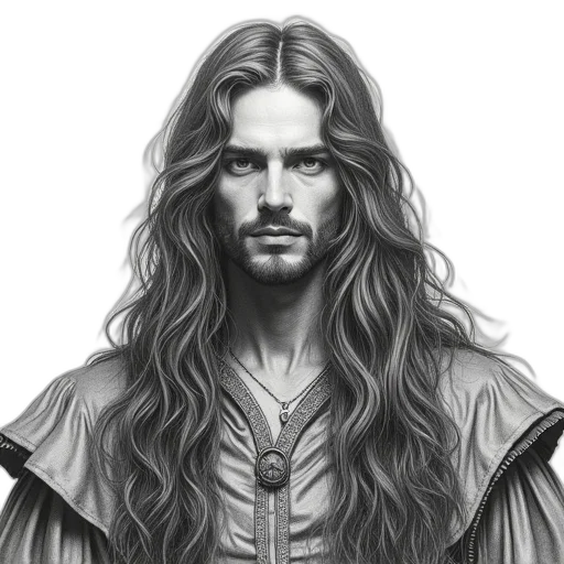 hair, face, dragon, fantasy art transparent PNG cut-out