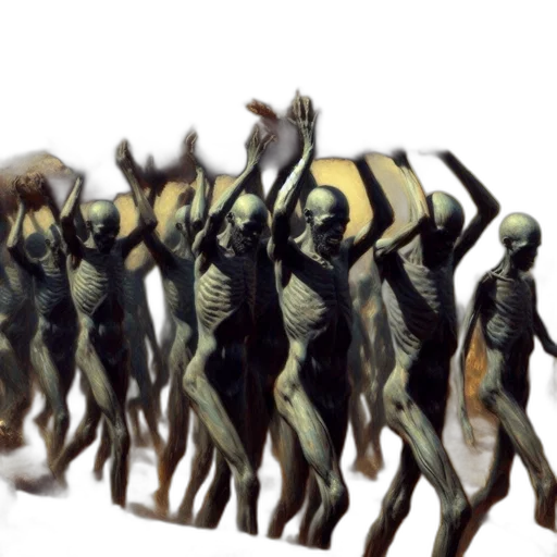staff, creature, concept art, fantasy art transparent PNG cut-out