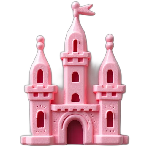 crown, building, furniture, 3d render transparent PNG cut-out