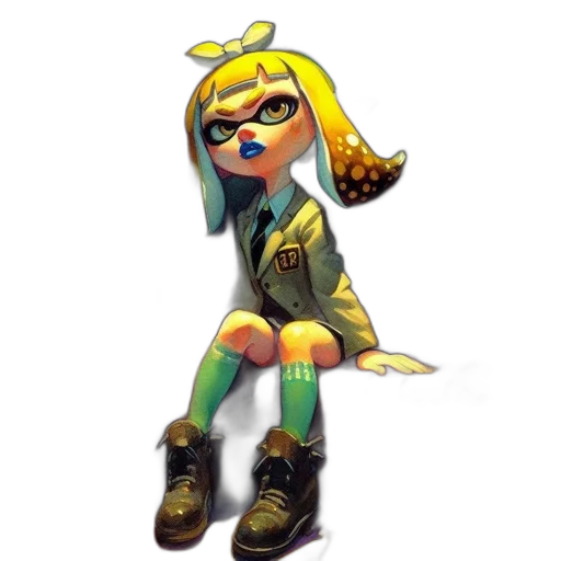 jacket, weapon, staff, dress transparent PNG cut-out
