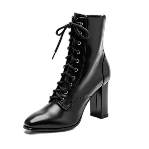 shoes, photorealistic, 3d render, monochrome transparent PNG cut-out