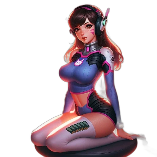 robot, dress, weapon, staff transparent PNG cut-out