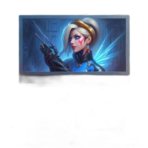 weapon, staff, sword, robot transparent PNG cut-out