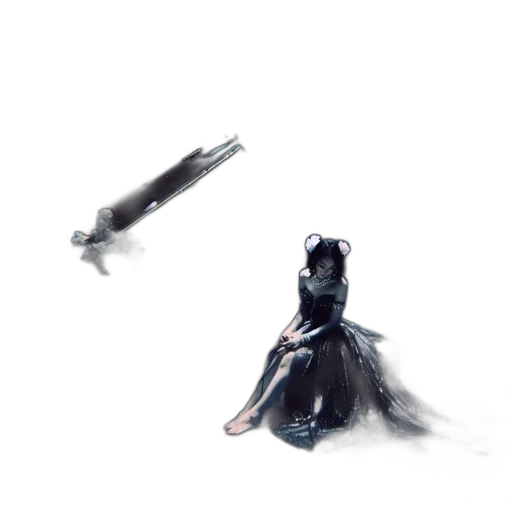 dress, sword, robot, weapon transparent PNG cut-out