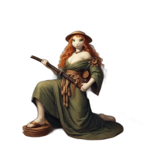 staff, dress, fantasy art, concept art transparent PNG cut-out