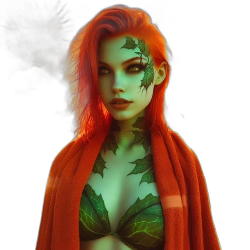 dress, mask, dragon, fantasy art transparent PNG cut-out