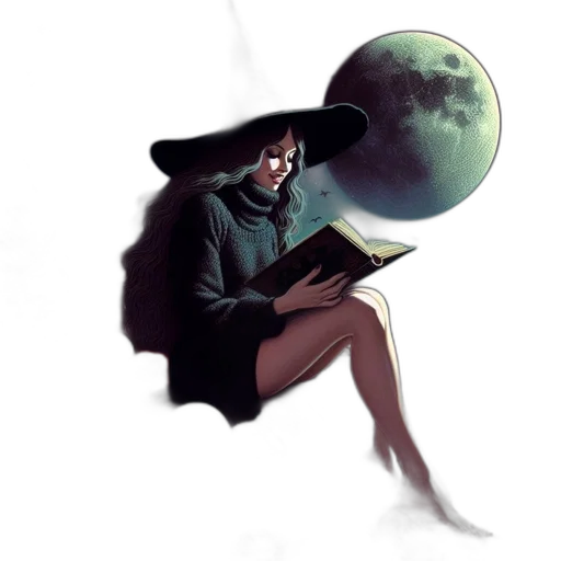 hat, umbrella, staff, jacket transparent PNG cut-out