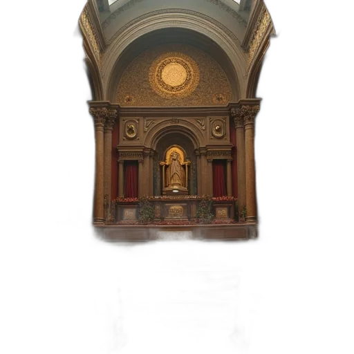 furniture, crown, building, staff transparent PNG cut-out