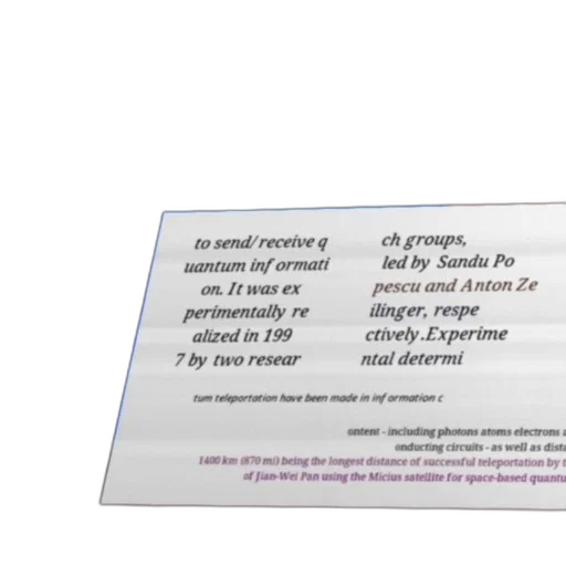 experimental, teleportation, quantum, information transparent PNG cut-out