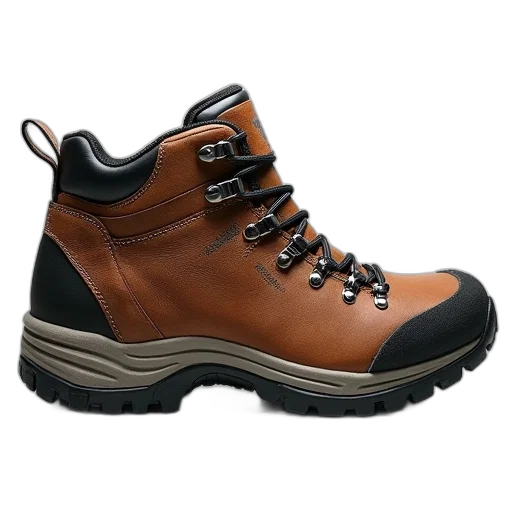 shoes, 3d render, trekking, shoe transparent PNG cut-out