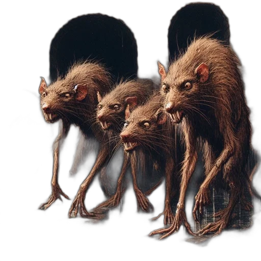 creature, mask, animal, hair transparent PNG cut-out