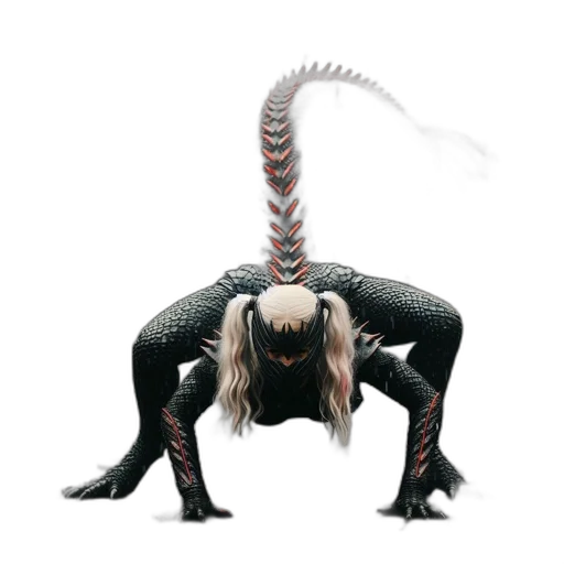 hair, creature, staff, animal transparent PNG cut-out