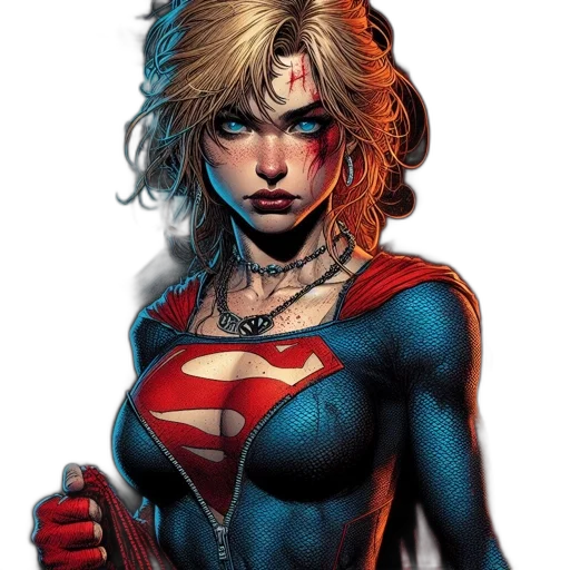 comic book art, concept art, fantasy art, cartoon transparent PNG cut-out