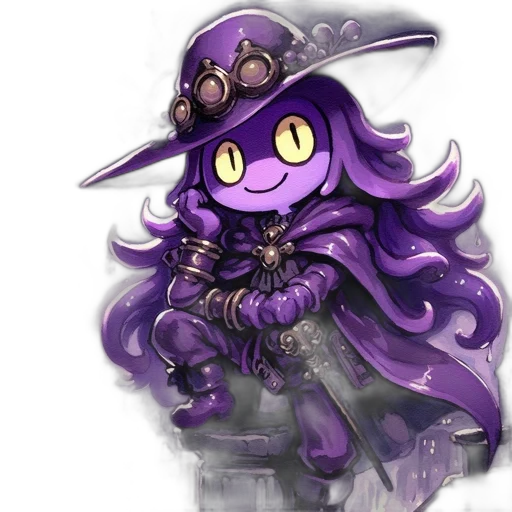 staff, hat, pixel art, fantasy art transparent PNG cut-out