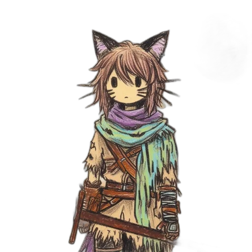staff, mask, animal, jacket transparent PNG cut-out