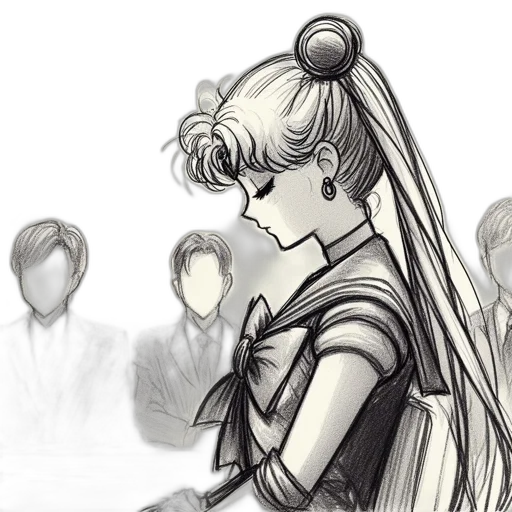 staff, crown, dress, face transparent PNG cut-out