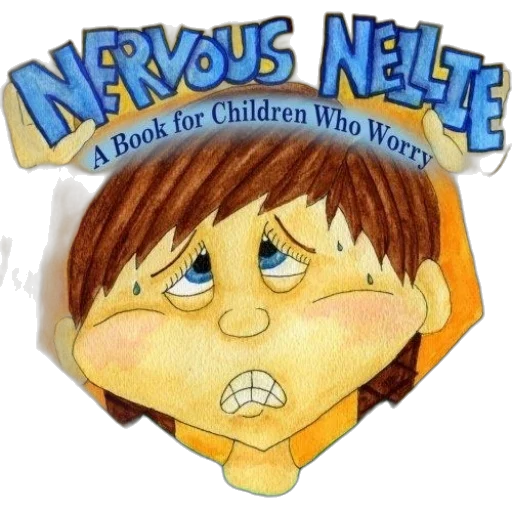 nervous, nellie, book, children transparent PNG cut-out