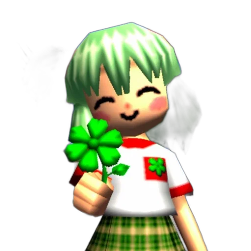 staff, flower, 3d render, photorealistic transparent PNG cut-out