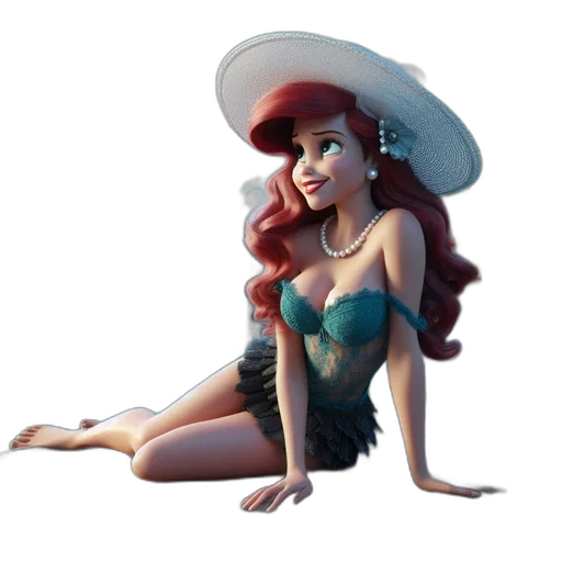 hat, dress, crown, concept art transparent PNG cut-out