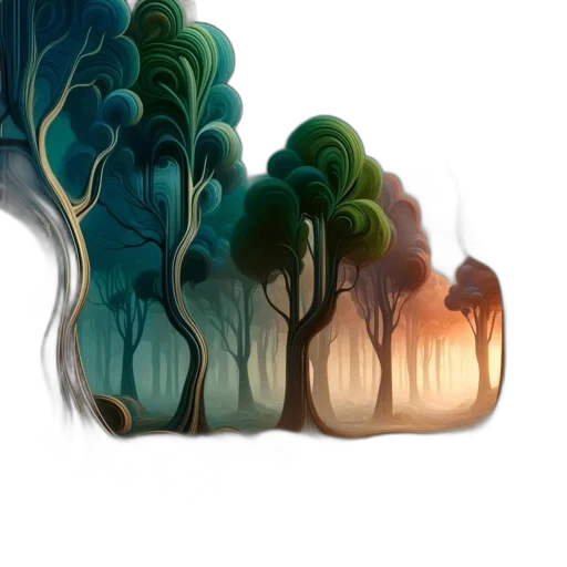 tree, crown, hair, bottle transparent PNG cut-out