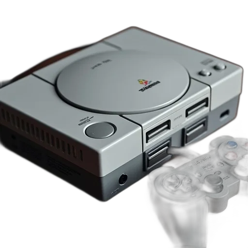 weapon, 3d render, sony, classic transparent PNG cut-out