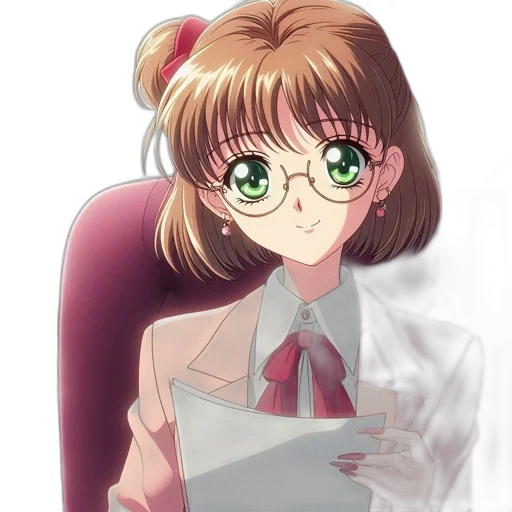 staff, face, anime, cartoon transparent PNG cut-out