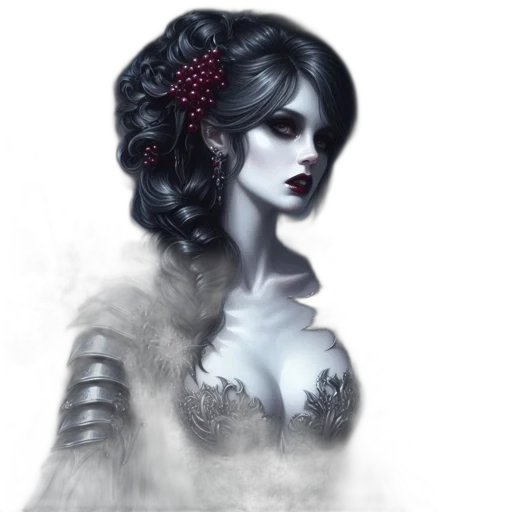 dress, crown, fantasy art, concept art transparent PNG cut-out