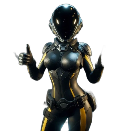 robot, mask, dress, jewelry transparent PNG cut-out