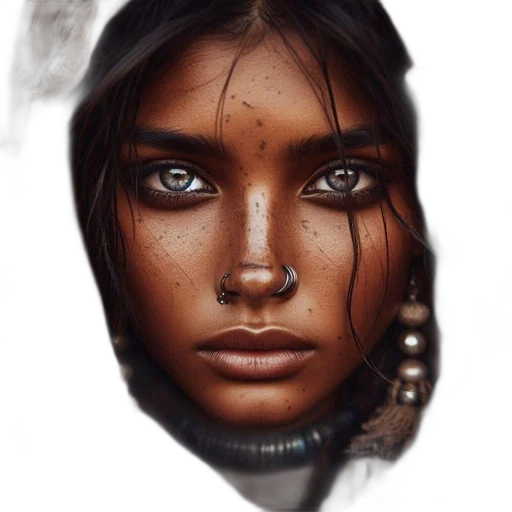 face, mask, jewelry, crown transparent PNG cut-out